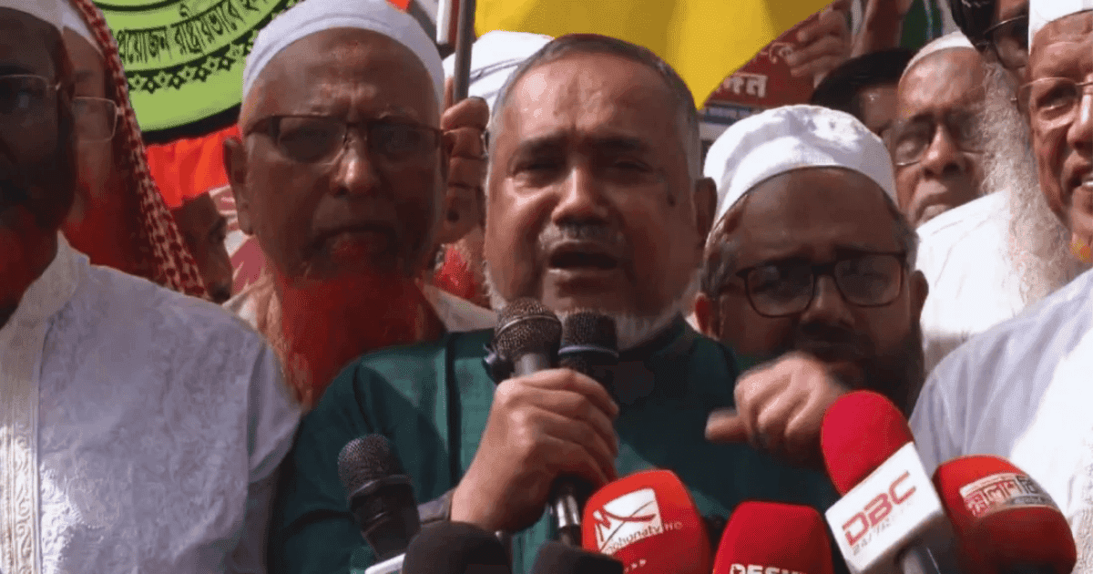 নো হাঙ্কি পাঙ্কি, নির্বাচনের আগেই গণভোট হতে হবে — জামায়াত নেতা ডা. তাহের