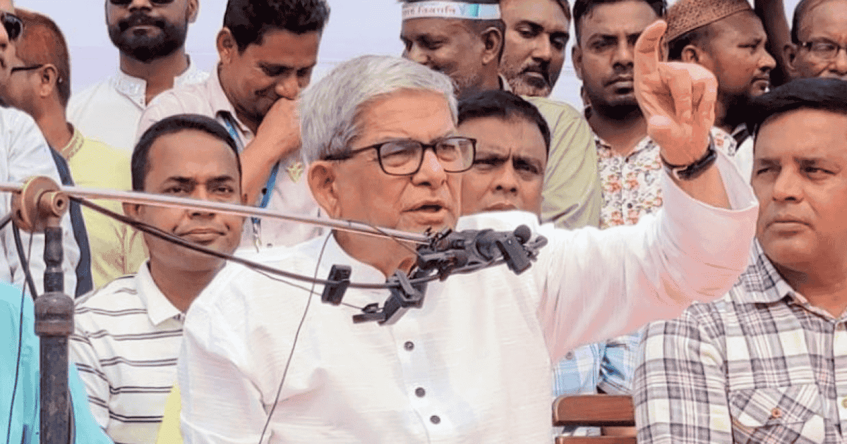 দেশে যত সংকটই ঘটুক, সব সাজানো নাটক: মির্জা ফখরুল