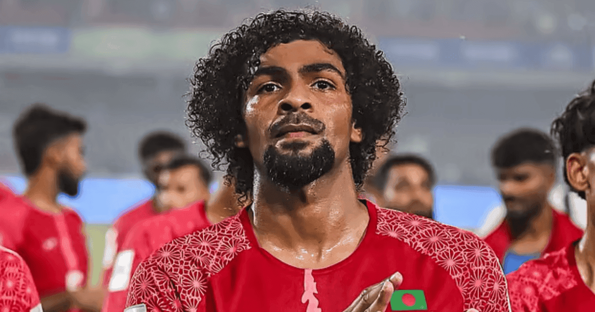 নেপাল–ভারত ম্যাচ খেলতে কাল ঢাকায় আসছেন হামজা চৌধুরী