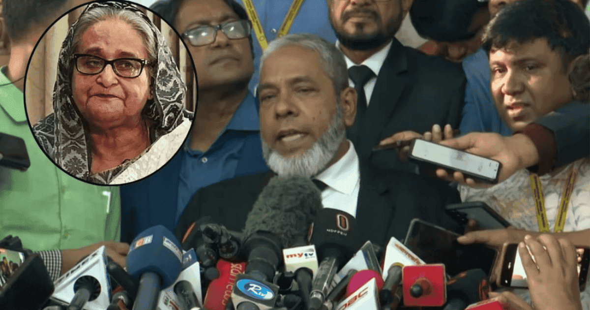 রায় আমার বিপক্ষে গেছে, আমি ক্ষুব্ধ: শেখ হাসিনার রাষ্ট্রনিযুক্ত আইনজীবী আমির হোসেন